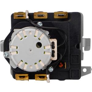 WE04X25280 Dryer Timer Replacement for GE Hotpoint Dryer, Replacement Part Replaces TMD1EM35 - WE04X25280,Fits GTD33EASK0WW GTX22EASK0WW HTX21EASK0WW Performance-Upgraded Dryer Timer