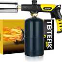 Powerful Cooking Torch, TBTEEK Sous Vide Propane Torch, Kitchen Culinary Grilling Torch Lighter for Searing Meat, Charcoal Lighter, BBQ and Campfire Starter (Tank Not Included)