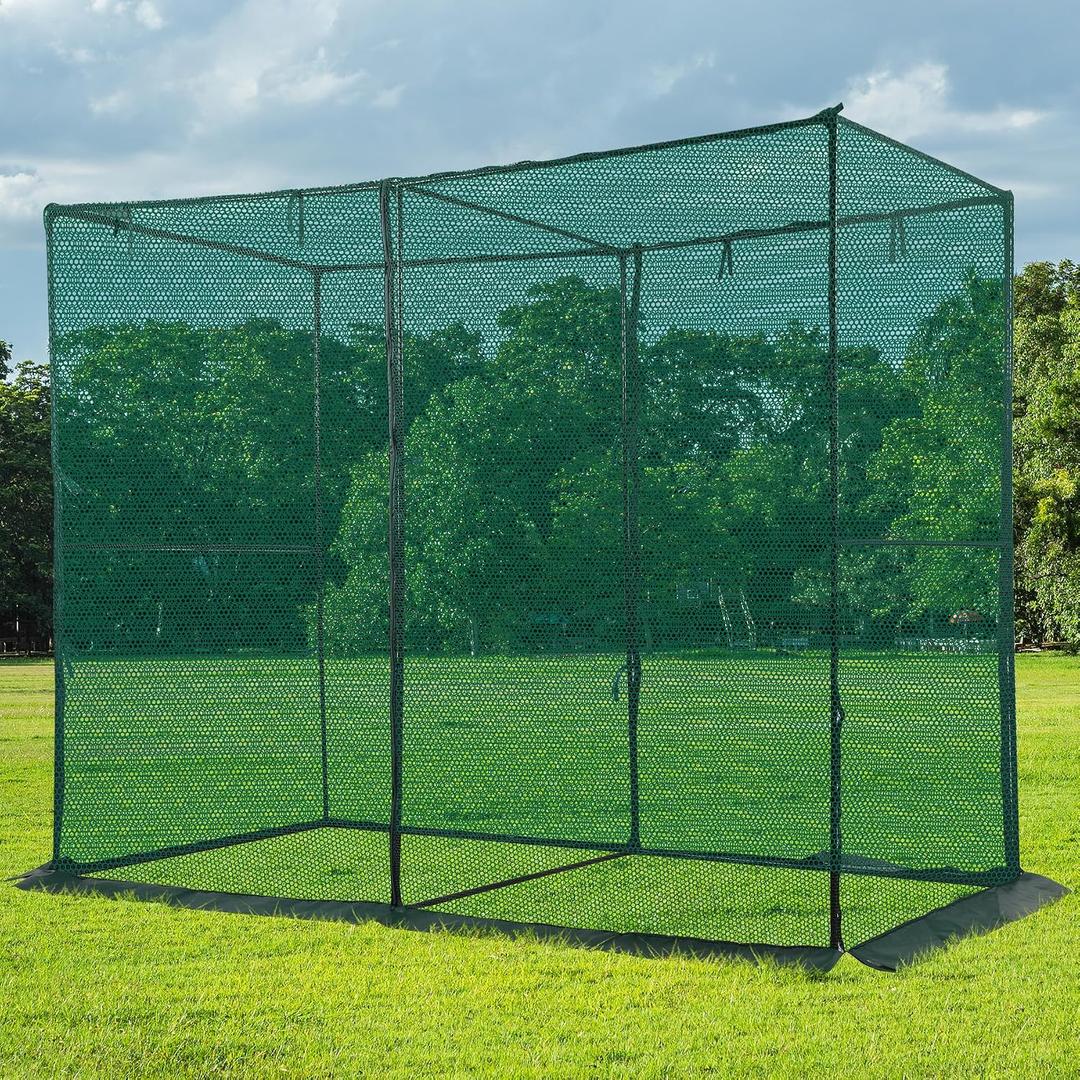 Crop Cage Plant Protection Tent 6.5 x 10 x 6.5 Ft, Large Grid & Protect Plants from Birds and Small Animals, Garden Cages with Storage Bag Suitable for Garden Patio Lawn