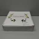 YNYLCHMX 18" Spring Summer Wreaths for Front Door, Artificial Floral Wreath with Peony and Eucalyptus Leaves, Green Foliage Wreath for Wall Window Farmhouse Party Holiday Home Decor