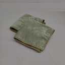 HOSHEN HOME Decorative Throw Pillow Covers Pack of 2, 18x18 In Chenille Soft Pillow Covers with Stitched Edge, Farmhouse Neutral Euro Decorative Pillows for Bed Couch Sofa Home Decor Living Room, (Green)