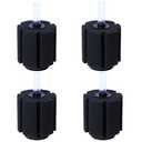 AQUANEAT Aquarium Sponge Filter Breeding Fry Betta Shrimp Nano Fish Tank 4pcs (Large up to 60Gal)