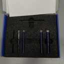 6 PCs Diamond Drill Bits Set for Porcelain, Ceramic, Glass & More - Versatile Tile Drill Bits for Efficient, Precise Drilling (Blue)
