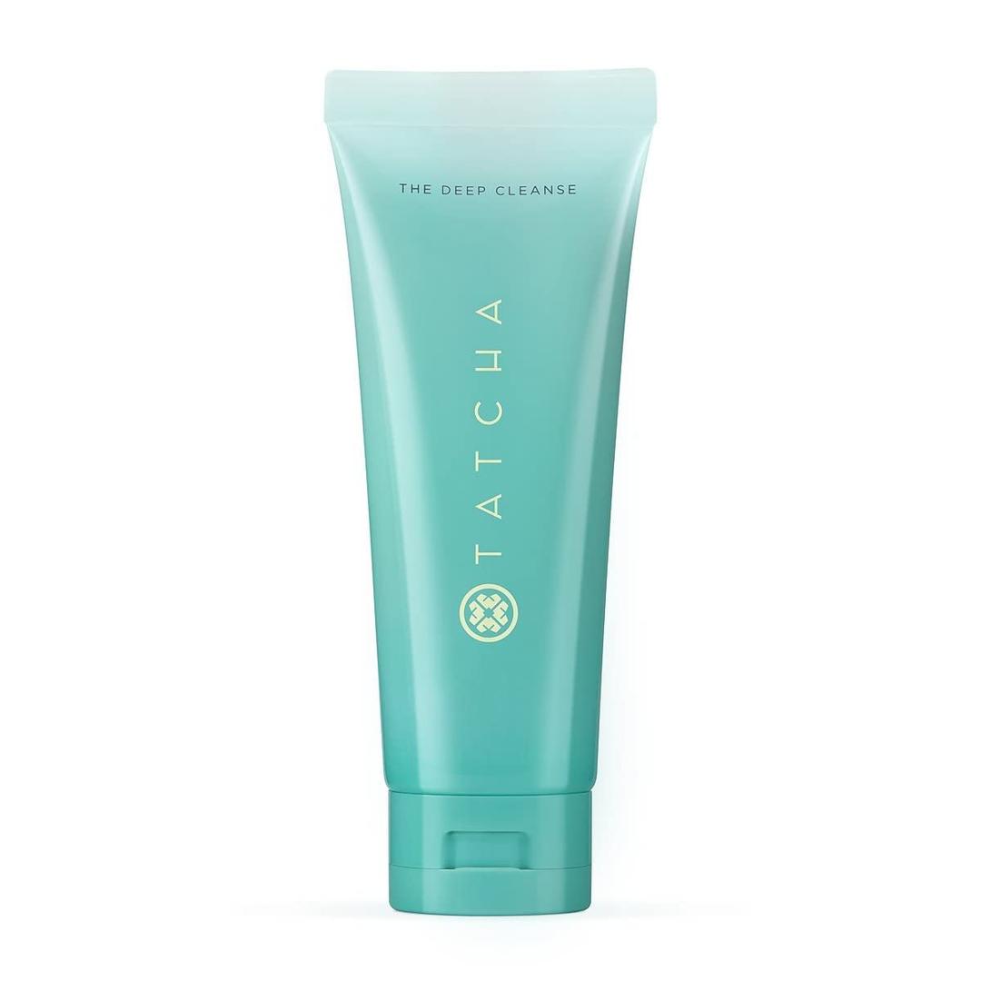 TATCHA The Deep Cleanse | Deep, Gentle Exfoliating Cleanser, Lifts Dirt, Minimizes Excess Oil & Unclogs & Tightens Pores (5 Fl Oz (Pack of 1))
