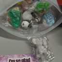 36 Pack Valentines Cards for Kids Classroom, Valentines Erasers for Kids Class Valentine's Greeting Cards with Assembly Cartoon Animal Erasers Toys, Classroom Exchange Gift for Kids Girls and Boys