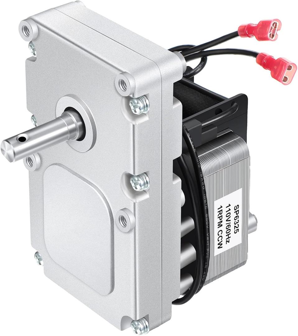 PU-047040 PH-CCW11 Pellet Stove Auger Motor Englander Auger Motor Low Operating Decibels Englander 1 RPM Counter Clockwise Auger Motor