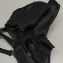 Mosago Dog Backpack Carrier, Adjustable Pet Front Carriers, Legs Out Carrying Sling Travel Bag for Small Medium Dogs 7-11 Lbs, Soft Wearable Puppy Chest Carry Backpacks for Walking/Hiking/Camping (Black)