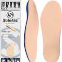 SoleAid Thera2K, 2-Layer Diabetic Insoles - Light Weight, Soft, Anti-Friction, Therapeutic Foot Support (Women 7-8 / Men 5-6)