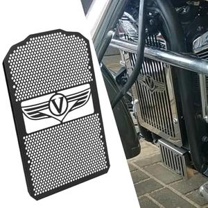 Vulcan 900 2006-2024 Motocycle Radiator Grille Guard Protection Cover for Vulcan 900 VN900 LT Classic Custrom 2006-2020 2021 2022 2023 2024 - Black
