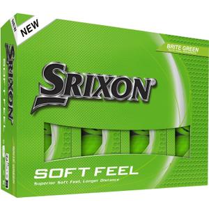 Srixon Soft Feel Golf Balls (Brite Green)