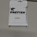 OneFish Women Fashion Privacy Screen Protector for iPhone 14 Pro [6.1 inch]+ Camera Lens Protector, Sparkling Diamond Bling Edge 9H Tempered High-Definition Glass