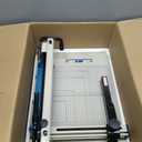 HFS(R) Heavy Duty Guillotine Paper Cutter 400 Sheet Capacity | Solid Steel Construction (A4-12'' Paper Cutter)