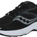 Saucony Men's Cohesion 17, Black/White, 8