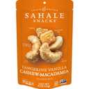 Sahale Snacks Tangerine Vanilla Cashew Macadamia Glazed Mix, 4 Ounces By MAR 05 2026 Pack of 6, Best By 03/05/2026