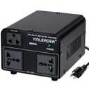 Yinleader 800W Voltage Converter Step Up 110V120V to 220V240V & Step Down 220V240V to 110V120V Power Transformer w/US Power Cord, Circuit Breaker Protection (VTUS800)