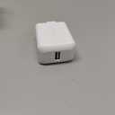 Amazon Basics 12W One Port USB-A Wall Charger (2.4A) for Phones (iPhone 15/14/13/12/11/X, Samsung, and more), Pack of 2, White