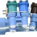 242253002 242102201 Refrigerator Water Inlet Valve Compatible with frigidaire electrolux kenmore crosley etc Refrigerators (Some Models), Replace Number: 2689640, AP5669874, PS7321353, EAP7321353 etc