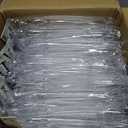 Icicles Plates Clear 7"+9" Case of 128 (4 packs x 32)