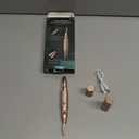 Heated Eyelash Curler, 2 in 1 Eye Lash Curler and Eyebrow Trimmer for Women with 2 Temperature Modes, USB Rechargeable Electric Eyelash Curler, Anti-Burn Design, Ideal Gift for Women(Gold)