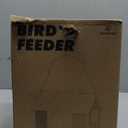 Kingsyard Bird Feeder House for Outside, Metal Mesh Wild Bird Feeder with Triple Feeders for Finch Cardinal Chickadee, Large Capacity, Weatherproof and Durable