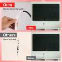 Cord Hider, Self Adhesive White Wire Covers for Cords TV on Wall PVC Material 200cm/78.74in Cable Concealer Wire Organizer Cord Trunking for Cable Tidy Management Conduit Home Office