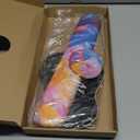 Ospelelf Keyboard Wrist Rest Set with Ergonomic Mouse Pad - 3-in-1 Memory Foam Support for Pain Relief, Office & Gaming with Coaster Multi Color