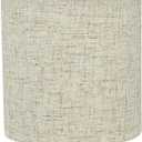 Aspen Creative 31196B Small Clip-On Drum Lamp Shade in Flaxen, 5" Top x 5" Bottom x 5" Slant Height, for Chandeliers & Wall Sconces