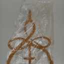 Natrlart Metal Infinity Heart Cross Wall Decor, Unique Cross Decorative Wall Art, Heart And Love Sign Wall Plaques, Love Gift For Adult Home Wedding, Decor Room Bedroom Living Room Decoration（Gold