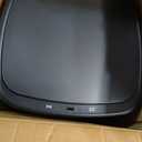 EKO EcoSmart 80L / 21.1 Gallon Motion Sensor Trash Can Tall, Large Touchless Automatic Kitchen Garbage Bin with Soft-Close Lid for Home or Office, Brushed Stainless Steel, Matte Black
