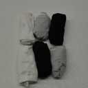 Geyoga 6 Pairs Flip Flop Socks Unisex Split Toe Cotton Tabi Socks for Women Men (3-5, Black, White, Gray)