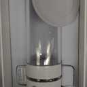 Hydrogen Water Generator, Professional BPA Free Water Bottle 5000PPB Dual Mode Portable Reusable Water Ionizer with SPE and PEM Hydrogen Water Bottle for Sports Hiking Travel Fitness (White)