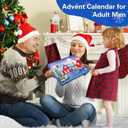 Survival Kit Advent Calendar 2025, 24 Days Christmas Countdown Calendar Emergency Survival Tool for Men Teen Adult, Survival Gear Xmas Surprise Gifts for Outdoor Camping Fishing Hunting Adventure