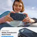 Faiono Magnetic for iPhone 15 Pro Max Case [Full Camera Protection][Military-Grade Protection][Compatible with MagSafe] Shockproof Protective Slim Phone Case for iPhone 15 Pro Max, Midnight Blue