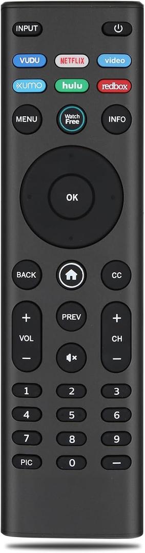 for Vizio Smart TV Remote Replacement XRT136 XRT140 XRT260 XRT270, Universal Remote Control for Vizio All Smart TVs [No Voice], No Pairing Needed