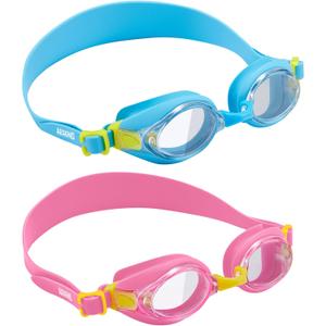 Aegend Kids Swim Goggles 2 Pack for Child/Toddler/Boys/Girls/Teens, No-leaking Waterproof Swimming Goggles for 3-12