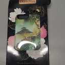 DorisMax for iPhone 16 Pro Case - Wireless Charging Compatible - Dual-Layer Hard Shell + Silicone Cover - Shockproof Protective Phone Case with Stylish Designs for Women - Gold Inlaid Jade Carving