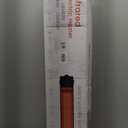 Outdoor Electric Patio Heater, 34-inch 1500W Infrared Tower Heater with Instant Heating, Tip-Over & Overheat Protection, IPX5 Waterproof Space Heater for Patio Garage Workshop Indoor & Outdoor Use (Standard)