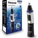 Panasonic ER-GN30-K Nose, Ear n Facial Hair Trimmer Wet/Dry with Vortex Cleaning System, Black