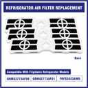 3 Pcs Refrigerator Air Filter Fit for Frigidaire GRMS2773AF00, GRMS2773AF01 | FRFS2823AW0
