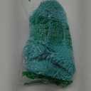 OLANLY Soft Chenille Bathroom Toilet Lid Cover, Machine Washable Seat Covers, 17.5x15, Stays in Place Rubber Backing, Fits Most Round, Elongated and Oblong Lids, Accessories Decor, Teal