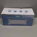 Shredded Memory Foam Full Body Pillow  Side Sleeper  Huggable Long Pillow for Body Relief  with Ultra Soft Cooling Cover, 20 x 54 inches (White)