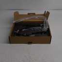 Brushed Gold Waterfall Bathroom Faucet 3 Holes - 8 inch Bathroom Sink Faucet 2 Handles - Stainless Steel Widespread Bathroom Vanity Faucet with Pop Up Drain & 2 Water Supply Lines,