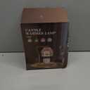 Candle Warmer Lamp with Timer Dimmer - Birthday Gift for Women Mom, Electric Wax Melter Warmer Adjustable Height for Jar Candles Housing Warming Home Decor (Green)