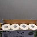 The Cheeky Panda Bamboo Toilet Paper Bulk | 12 Family Sized Rolls with 360 Soft Sheets Each (4320 Sheets) | Super Strong 3 Ply Biodegradable Toilet Paper