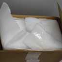3 Pack Extra Large Acrylic Buffet Risers - 15, 14, 13 White Display Stands with Hollow Bottoms, Cube Riser Boxes Nesting for Dessert Food Catering Buffet Display Party Supplies