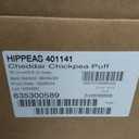 Hippeas Chickpea Puffs, Groovy White Cheddar, 0.8 Ounce (Pack of 30), 3g Protein, 2g Fiber, Vegan, Gluten-Free, Crunchy, Plant Protein Snacks