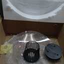 Modern Chandelier 22.4In Black Round Pendant Light LED Dimmable Kitchen Chandeliers Over Table for Dining Room, Island, Living Room, Bedroom, Foyer