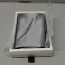 Blissy Silk Pillowcase - 100% Pure Mulberry Silk - 22 Momme 6A High-Grade Fibers - Silk Pillow Cover for Hair & Skin - Regular, Queen & King (Silver, Standard)