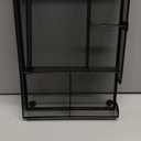 Desk Drawer Organizer Tray, 4 to 6 Grid Drawer Divider with 2 Adjustable Compartments, Metal Mesh Desk Organizer for Stationery Makeup Kitchen Toolroom School &Office, 12.6x8.26x1.57 in,1 PC