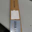 Brass Disc Curtain Rods, 28-48 Inches Window Curtain Rod,Adjustable Room Darkening Drapery Rod with Aluminum Finials and Brackets,Wrap Around Design